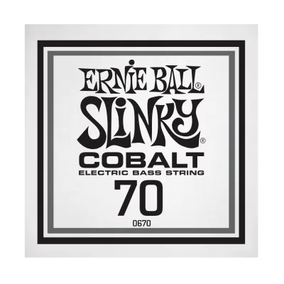 Ernie Ball 10670EB .070 Single Cobalt Wound Electric Bass String