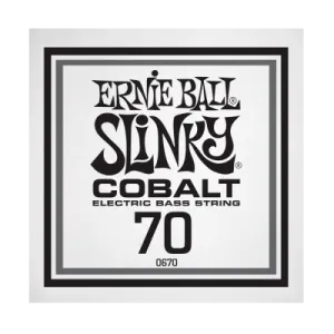 Ernie Ball 10670EB .070 Single Cobalt Wound Electric Bass String
