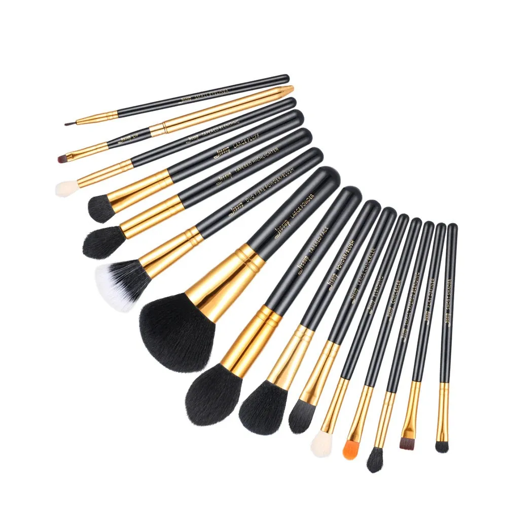 Essential Makeup Brushes zestaw pędzli do makijażu T093 15szt.