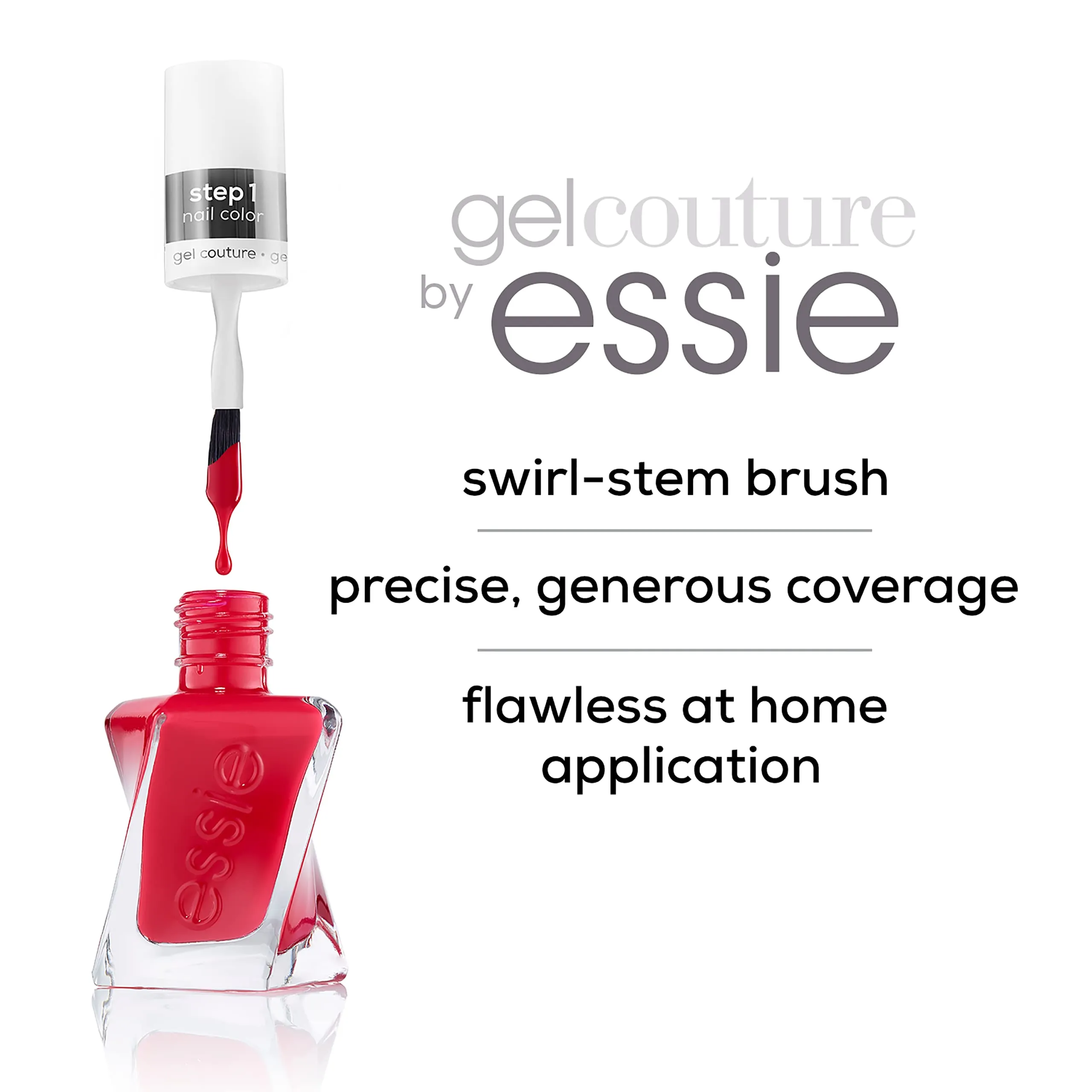 essie Gel Couture Longwear Nail Polish, Caviar Bar, Deep Navy Blue, 0.46 Ounce (Pack of 2)