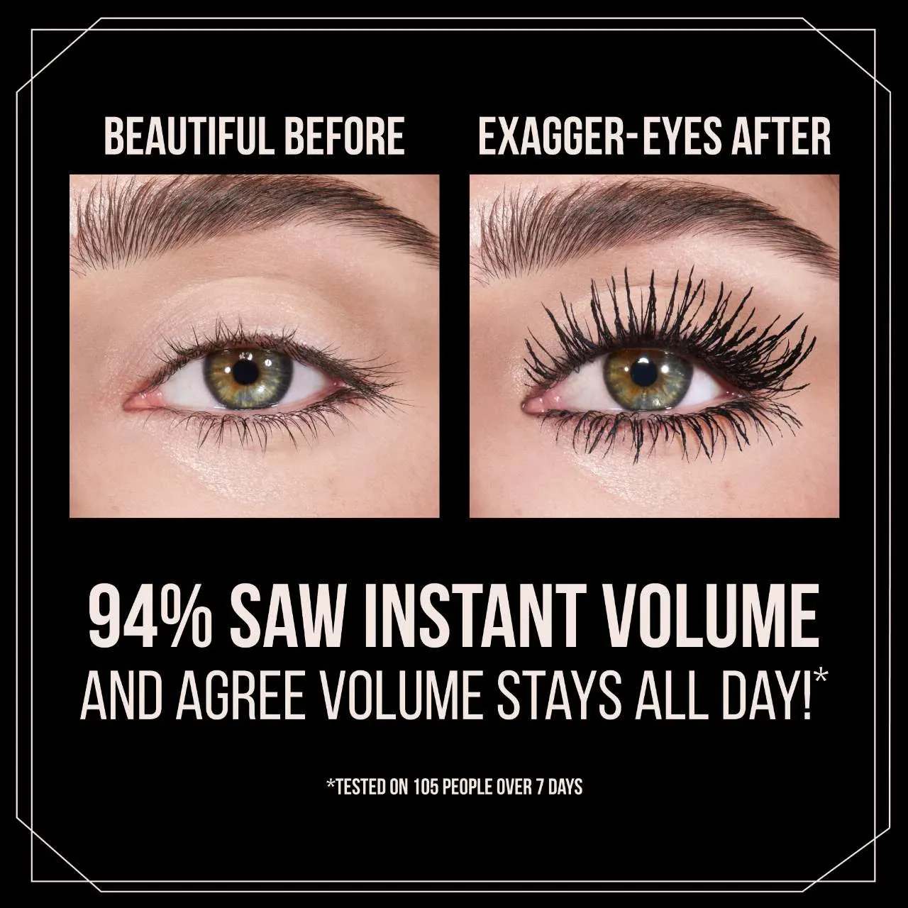 Exagger-eyes Volumizing and Curling Mascara