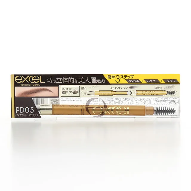 EXCEL Powder & Pencil Eyebrow EX