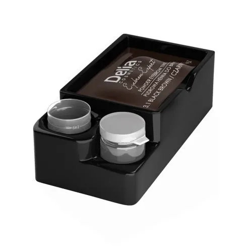 Eyebrow Expert pudrowa henna do brwi 3.1 Czarny Brąz 4g