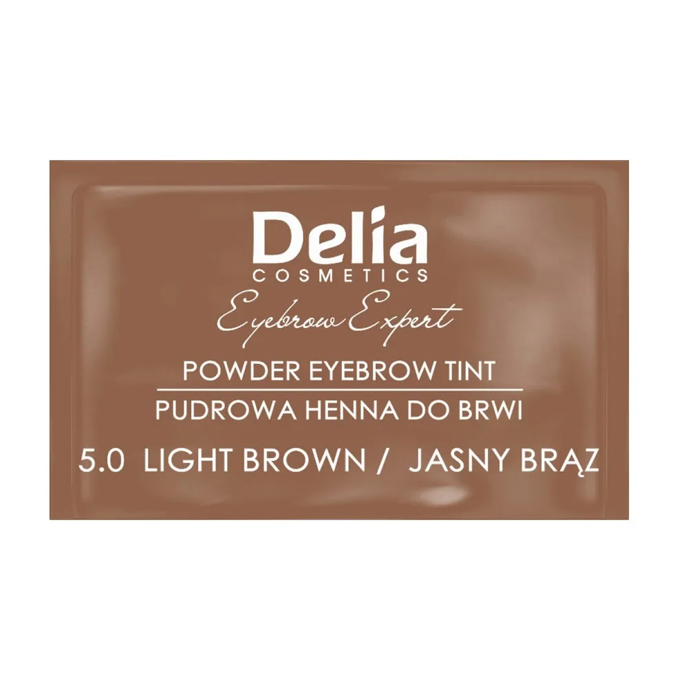 Eyebrow Expert pudrowa henna do brwi 5.0 Jasny Brąz 4g