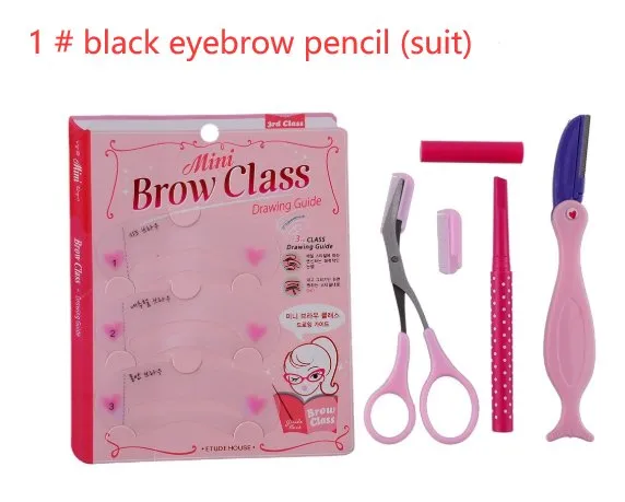 Eyebrow Shaping Pencil Makeup Set & Tools