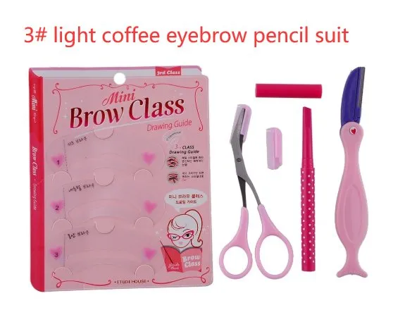 Eyebrow Shaping Pencil Makeup Set & Tools