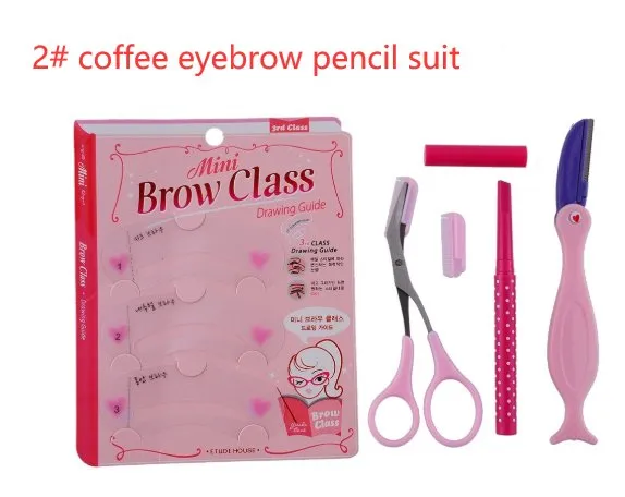 Eyebrow Shaping Pencil Makeup Set & Tools