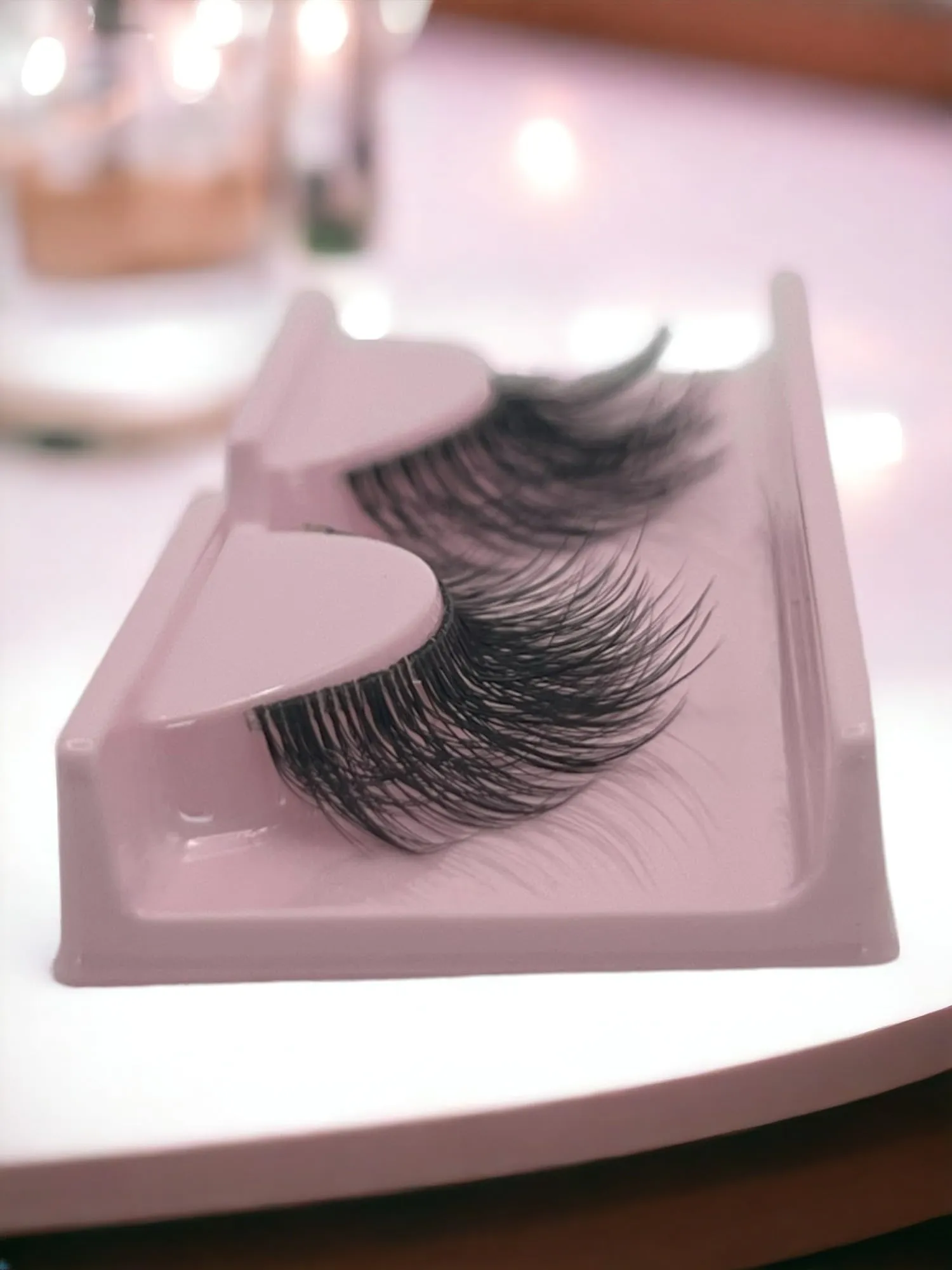 Eyelash Extension Easy Application | 4 Pairs of Mink Long Sexy Fluffy Natural Eyelashes | Enhance Your Eyes with Easy Application