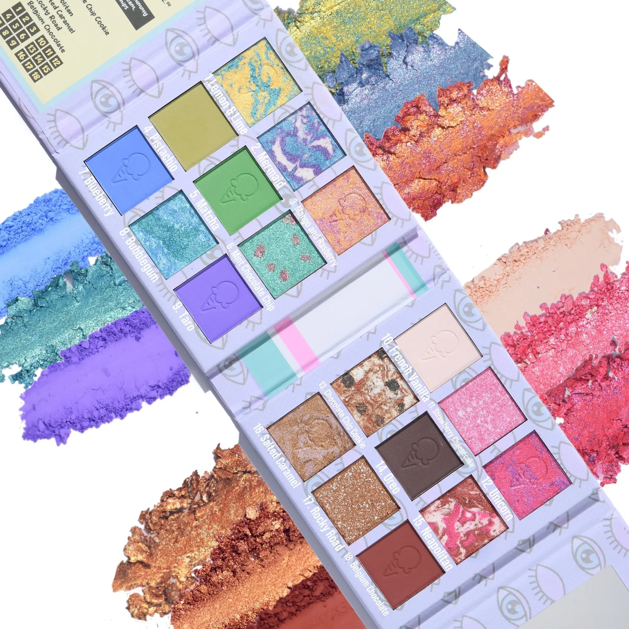 Eyes Cream Eyeshadow Palette --Fun & Folding Series
