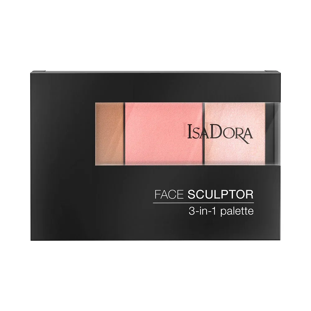 Face Sculptor 3-in-1 Palette paleta modelująca 62 Cool Pink 12g