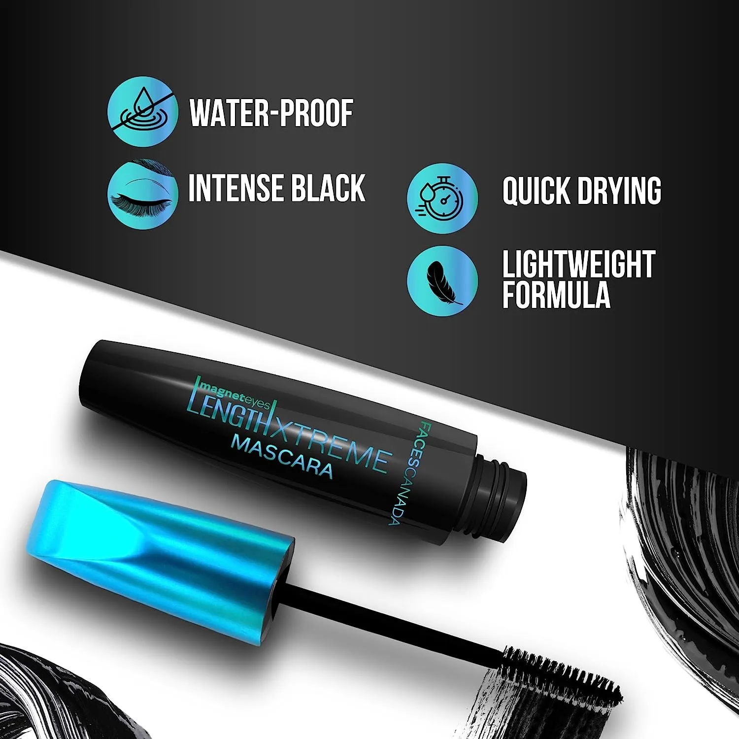 Faces Canada Magneteyes Xtreme Mascara Instant Longer Lashes 8ml
