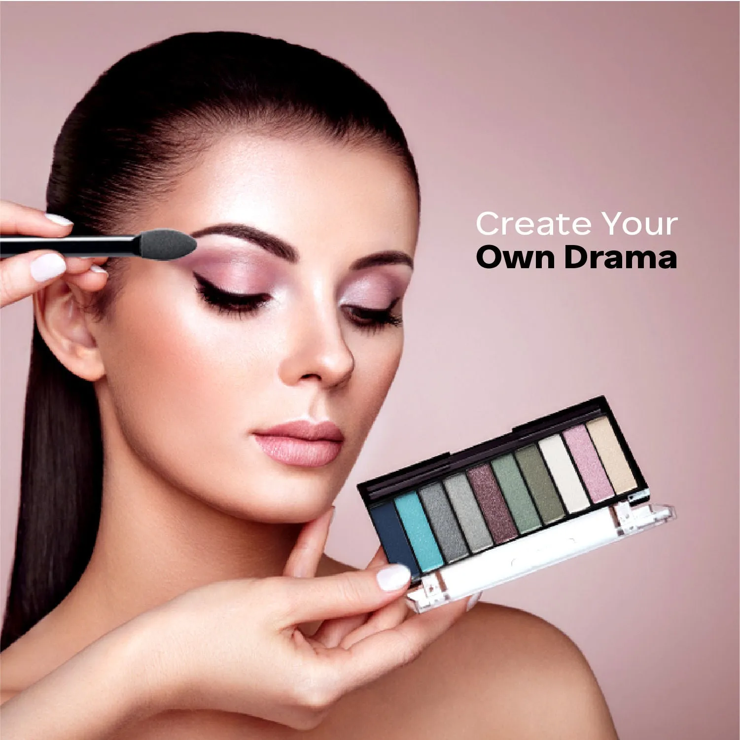 Faces Canada Ultime Pro Eye Shadow Palette - Mermaid 04 (10 g)