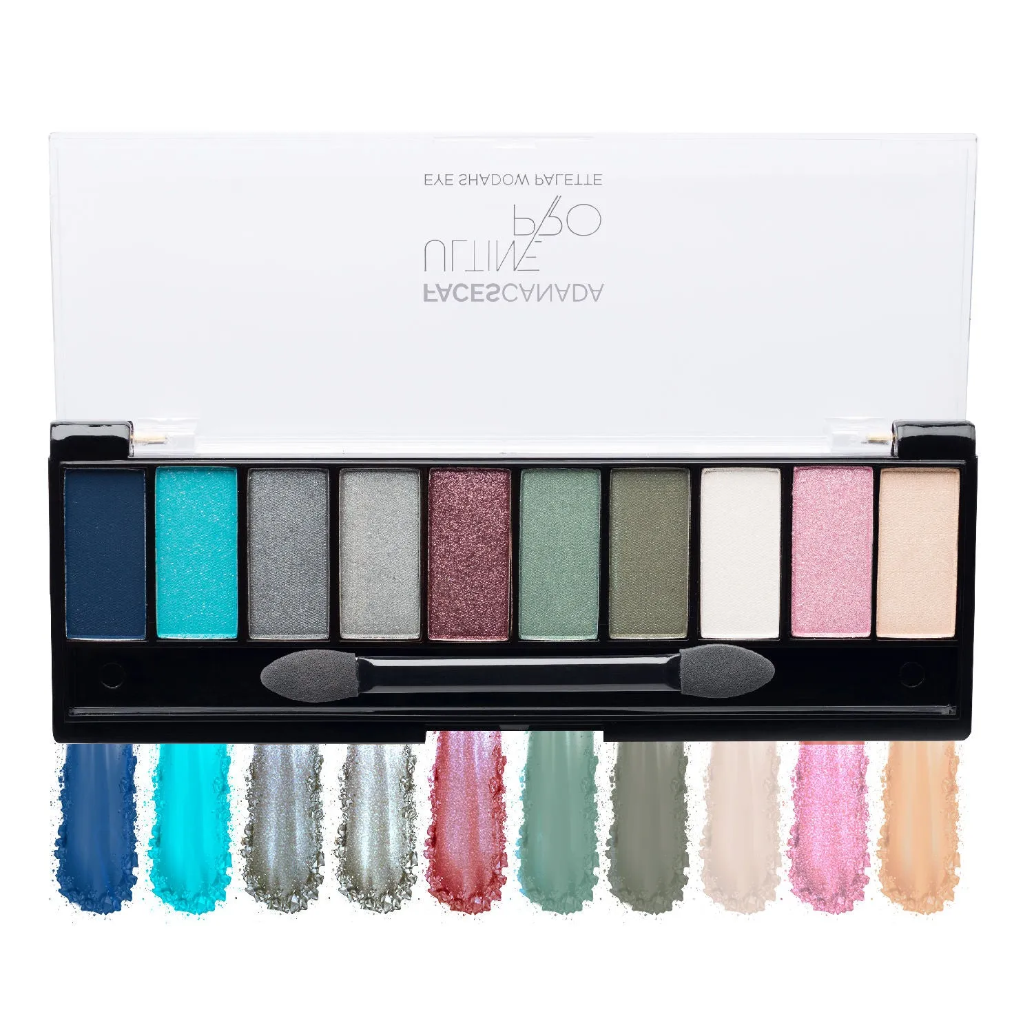 Faces Canada Ultime Pro Eye Shadow Palette - Mermaid 04 (10 g)