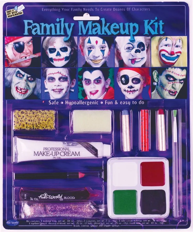 Family Makeup Kit  Costume Accessories