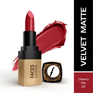 FC Comfy Matte Velvet Touch Lipstick Cherry Pie 02