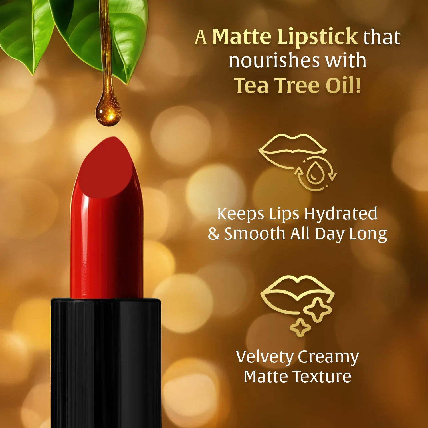 FC Comfy Matte Velvet Touch Lipstick Cherry Pie 02