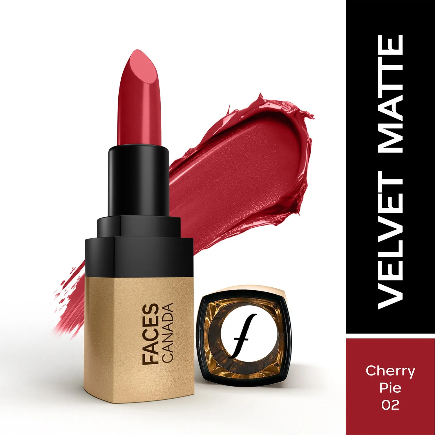 FC Comfy Matte Velvet Touch Lipstick Cherry Pie 02