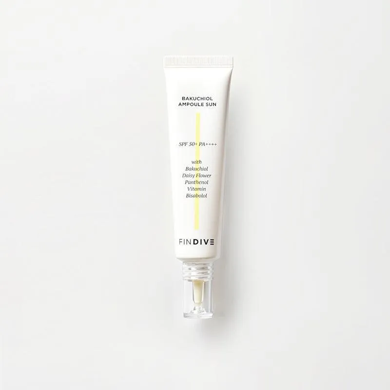 [FINDIVE] Bakuchiol Ampoule Sun SPF 50  PA     30ml