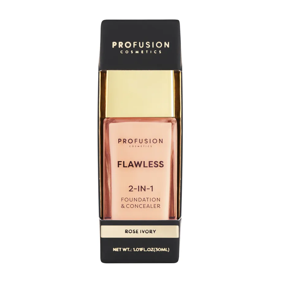 FLAWLESS 2-IN-1 FOUNDATION AND CONCEALER
