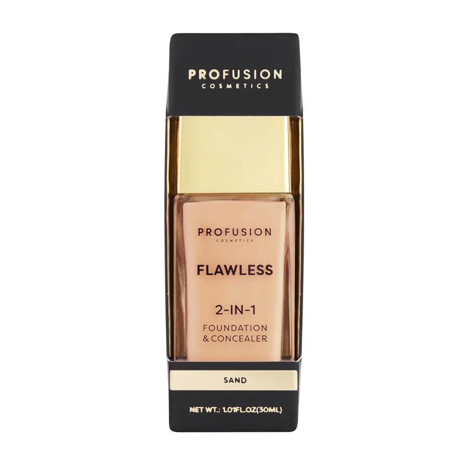 FLAWLESS 2-IN-1 FOUNDATION AND CONCEALER