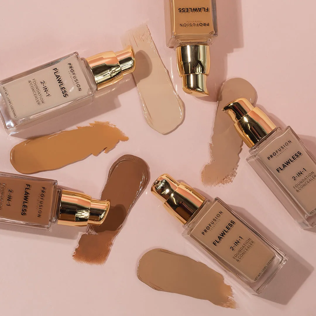 FLAWLESS 2-IN-1 FOUNDATION AND CONCEALER