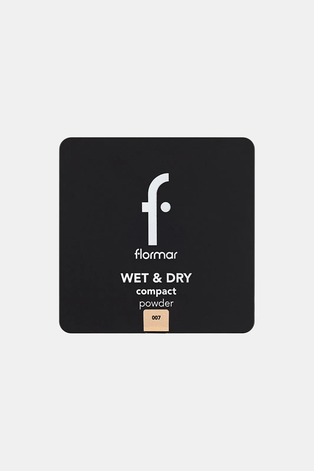 Flormar Wet & Dry Compact Powder 007 Caramel Peach