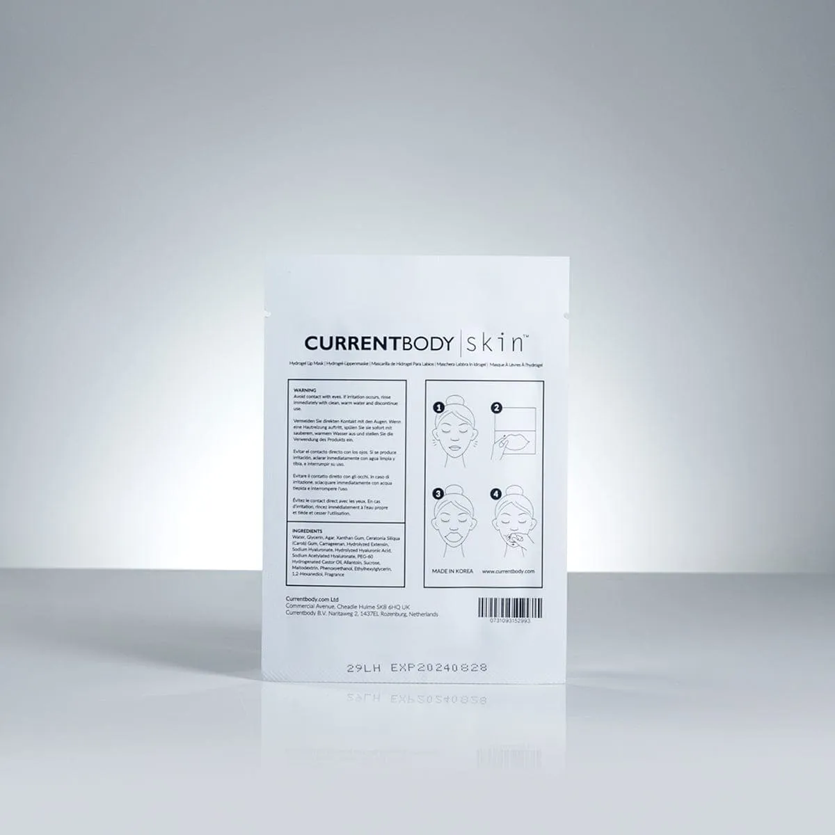 FREE CurrentBody Skin Hydrogel Lip Mask