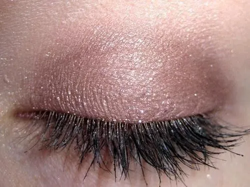 Frosting on Taupe Eyeshadow