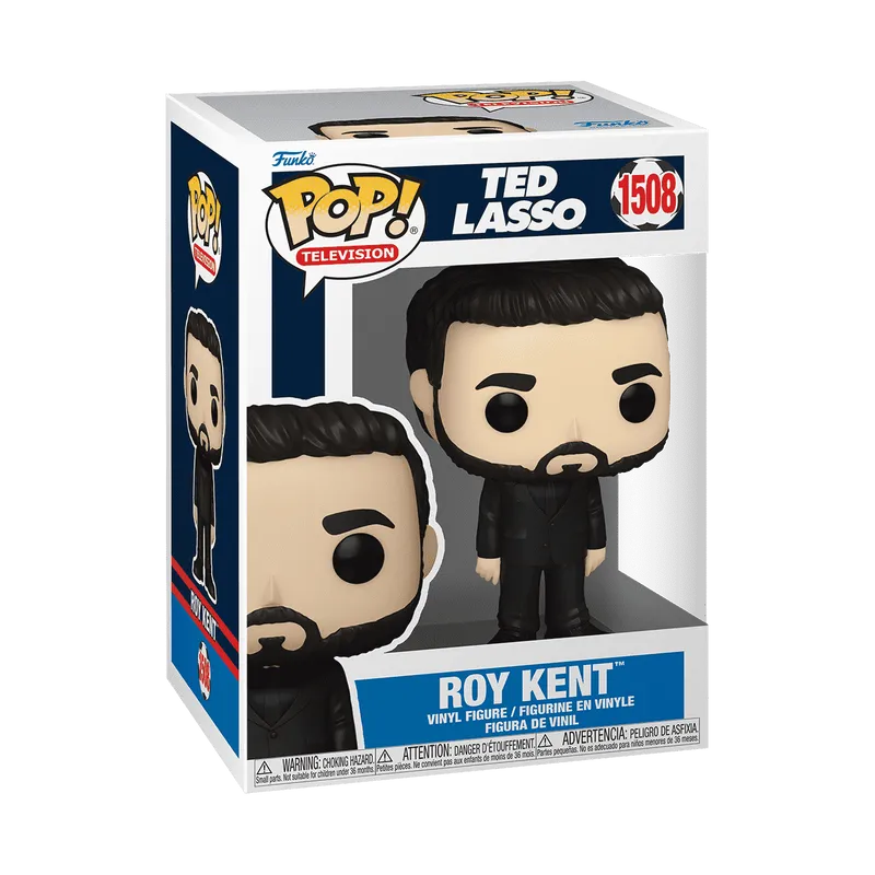 Funko Pop Television - Ted Lasso! Roy Kent In Black Suit Vinyl Figure