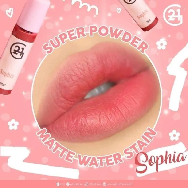 G21 Super Powder Matte Stain - Lip and cheek Tint