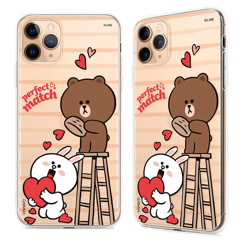 GARMMA Line Friends Air Cushion Shockproof Soft Back Cover Case