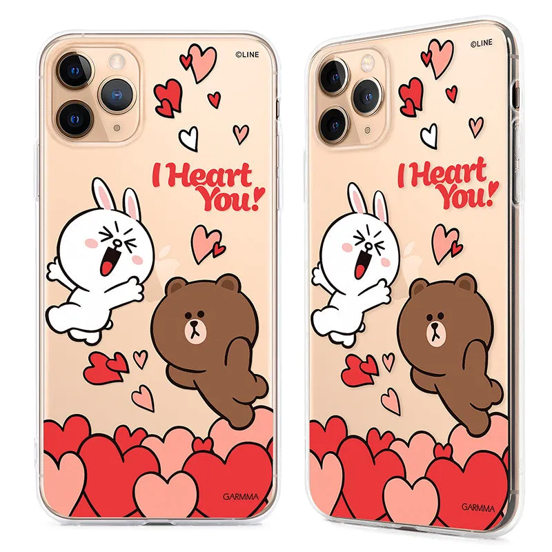 GARMMA Line Friends Air Cushion Shockproof Soft Back Cover Case