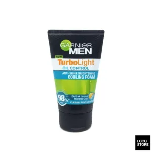 Garnier Men Turbo Light Oil Control Foam 100ml