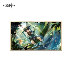 Genshin Impact Yi Wen Yi Shi Series Wanderer Shikishi