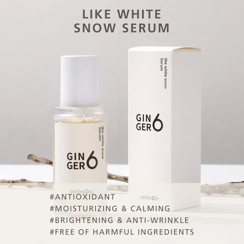[GINGER6] Vegan Like White Snow Serum 30ml
