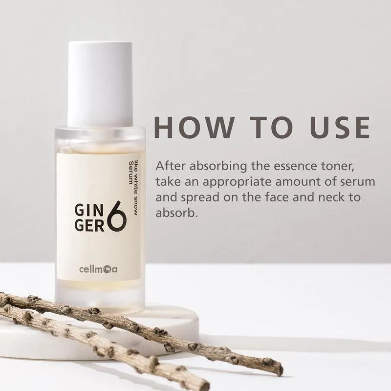 [GINGER6] Vegan Like White Snow Serum 30ml