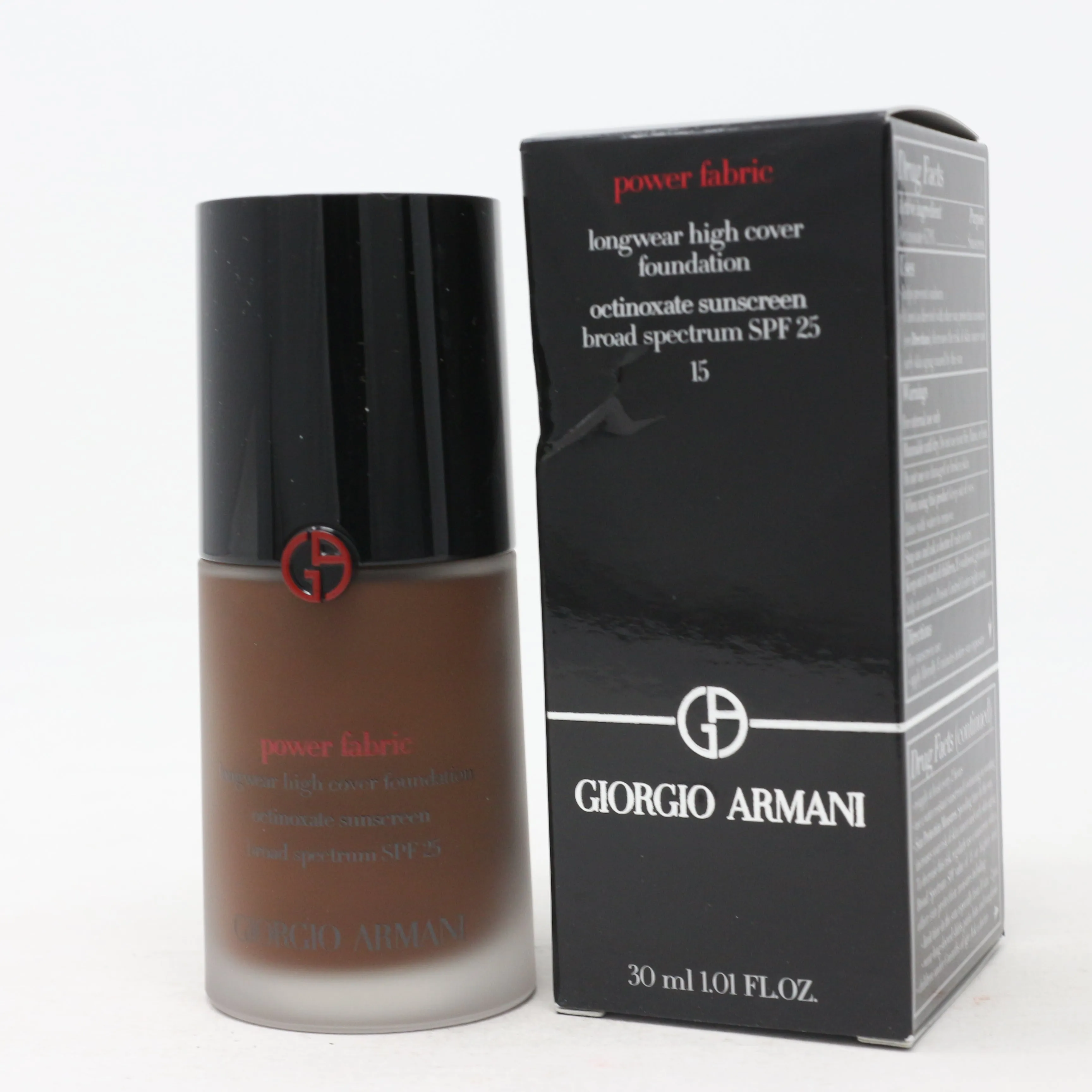 Giorgio Armani Power Fabric Longwear Foundation  1oz/30ml New With Box