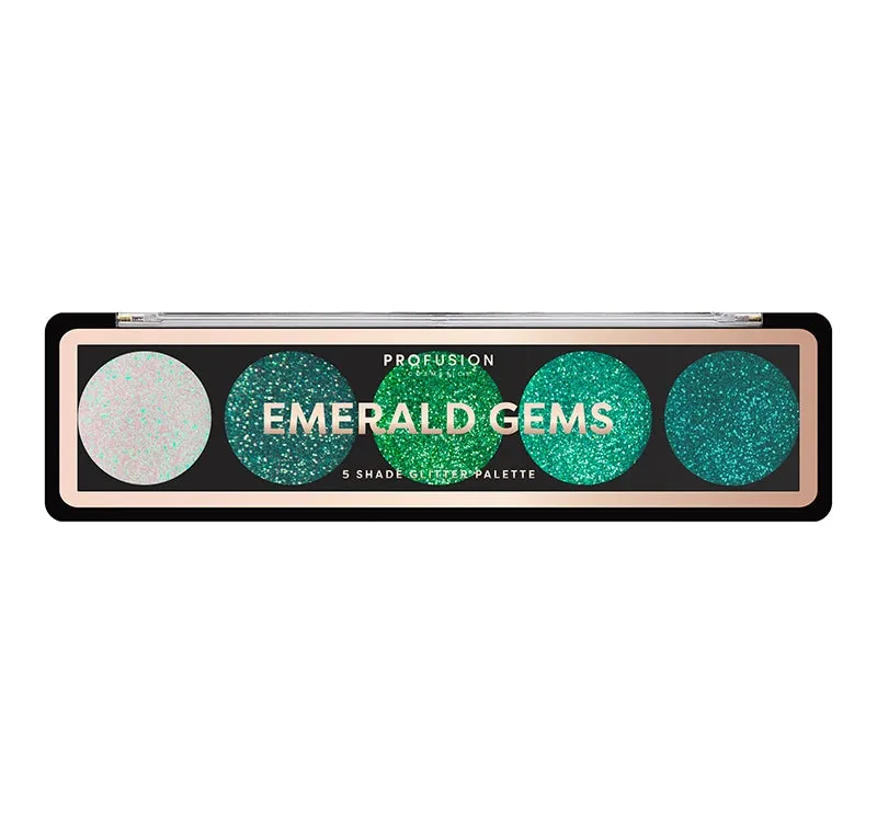 GLITTER GEMS | 5 SHADE GLITTER PALETTES
