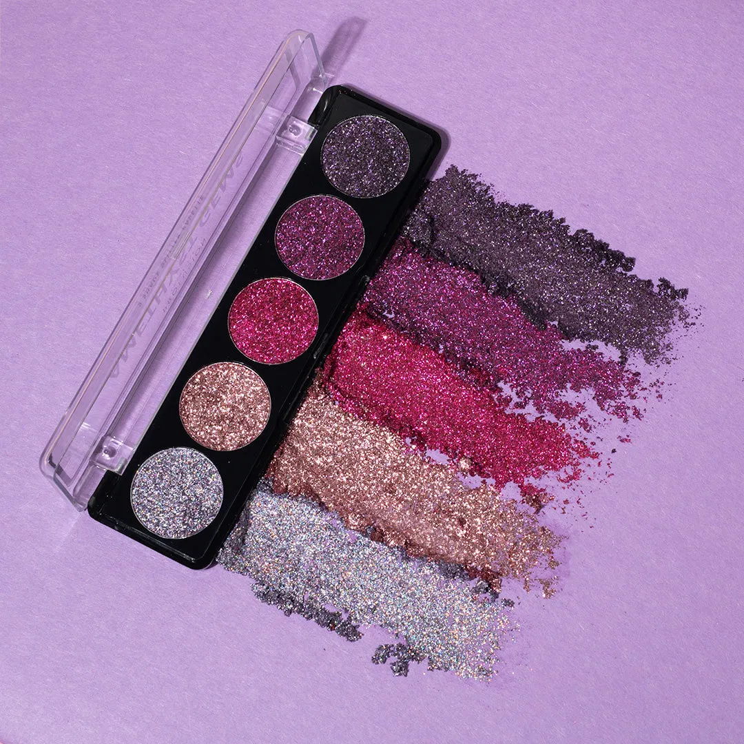 GLITTER GEMS | 5 SHADE GLITTER PALETTES