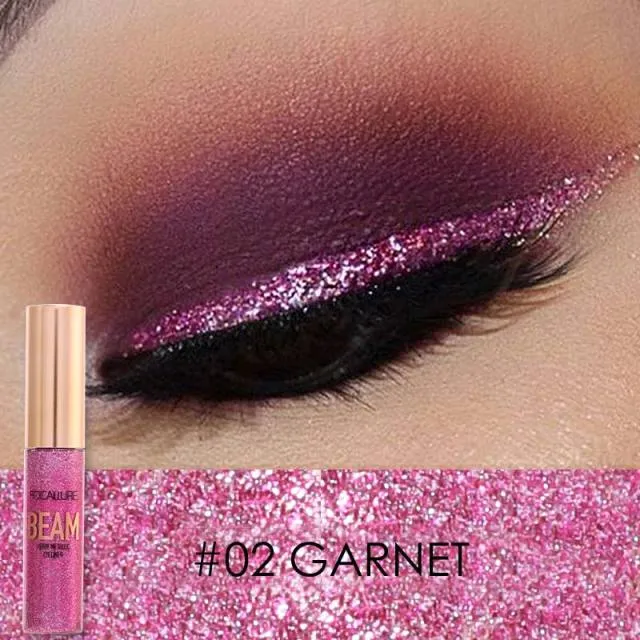 Glitter Liquid Makeup, Colored Sparkles Professional High-Quality Waterproof Eyeliner