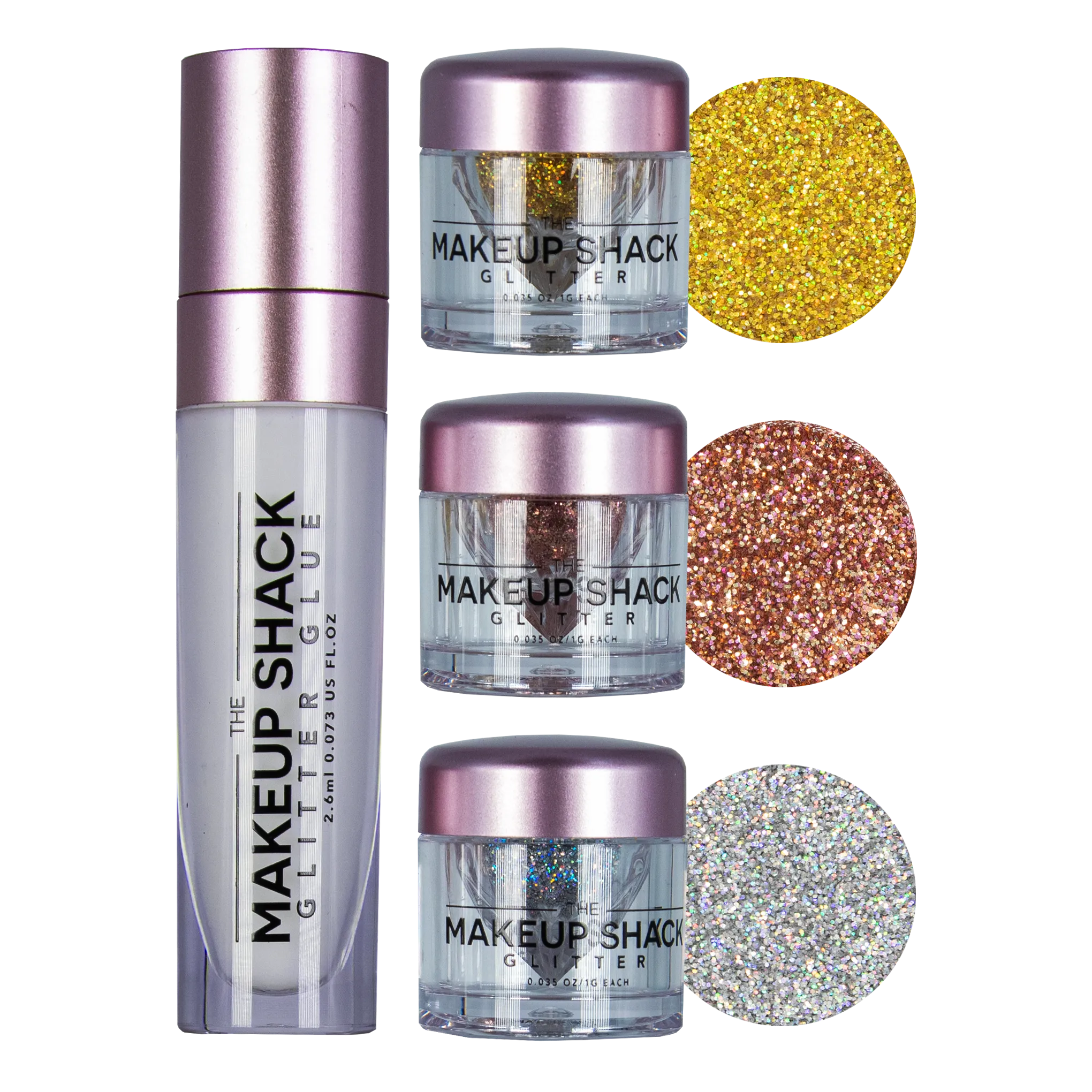 Glitter Set 3pc. w/ Glue