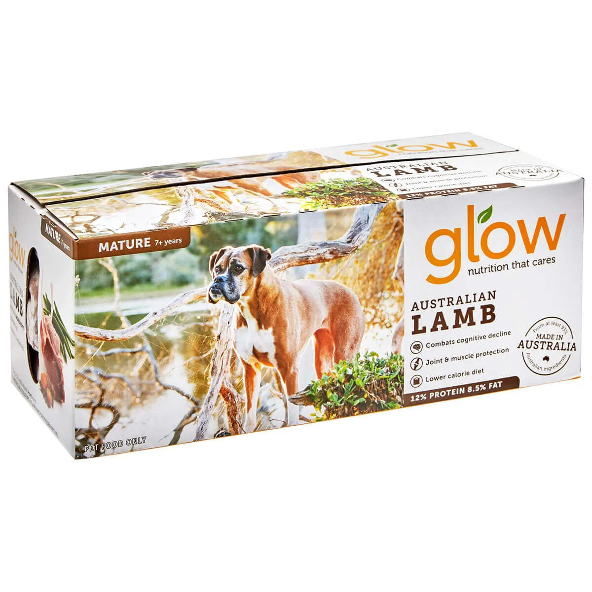 Glow Mature 7  Australian Lamb Raw Dog Food 2.72kg