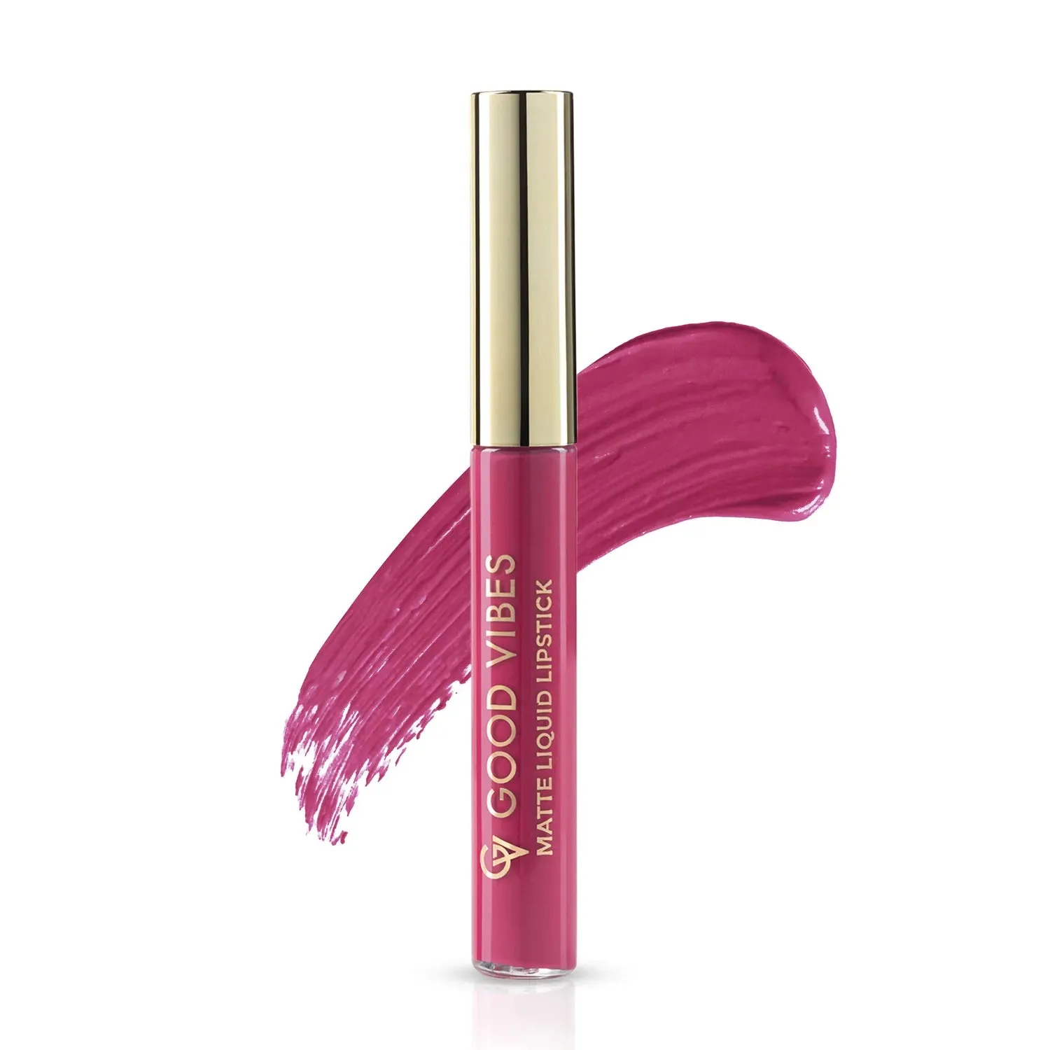 Good Vibes HydraGlow Matte Liquid Lipstick| Jojoba & Vitamin E|Pink Pop (P1) - (5.2ml)