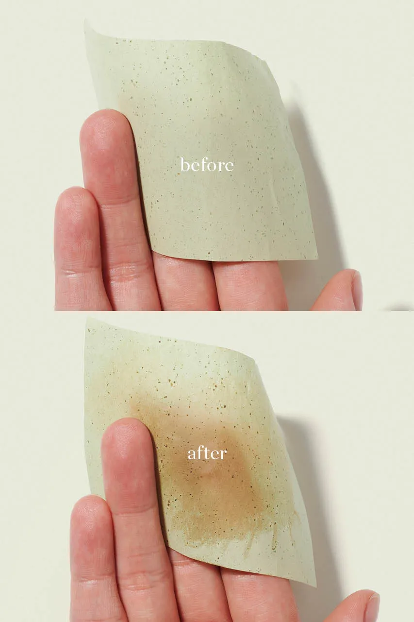 Green Tea Oil Control Papers