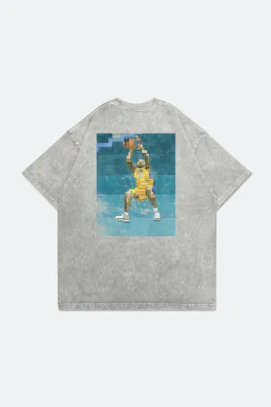 GROCERY THE BIG DIESEL WASHED TEE BY ADAM LISTER/ GREY