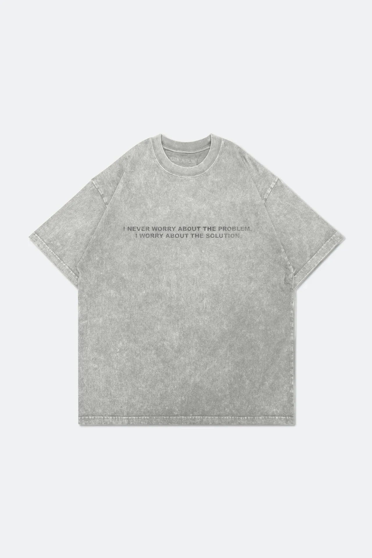 GROCERY THE BIG DIESEL WASHED TEE BY ADAM LISTER/ GREY