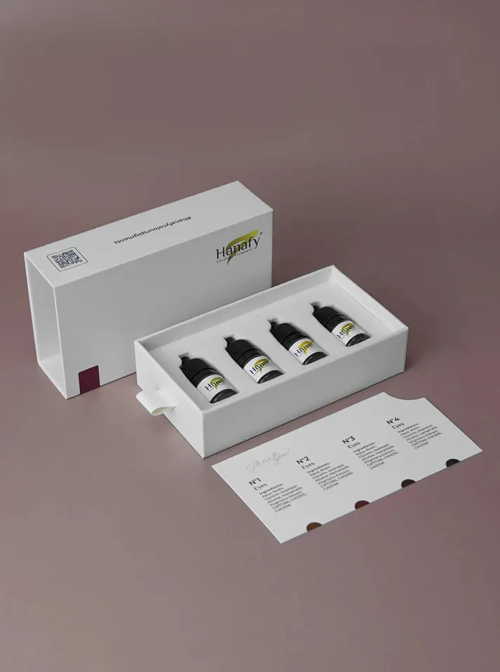 Hanafy - Eyes and Brows Pigment Mini Set