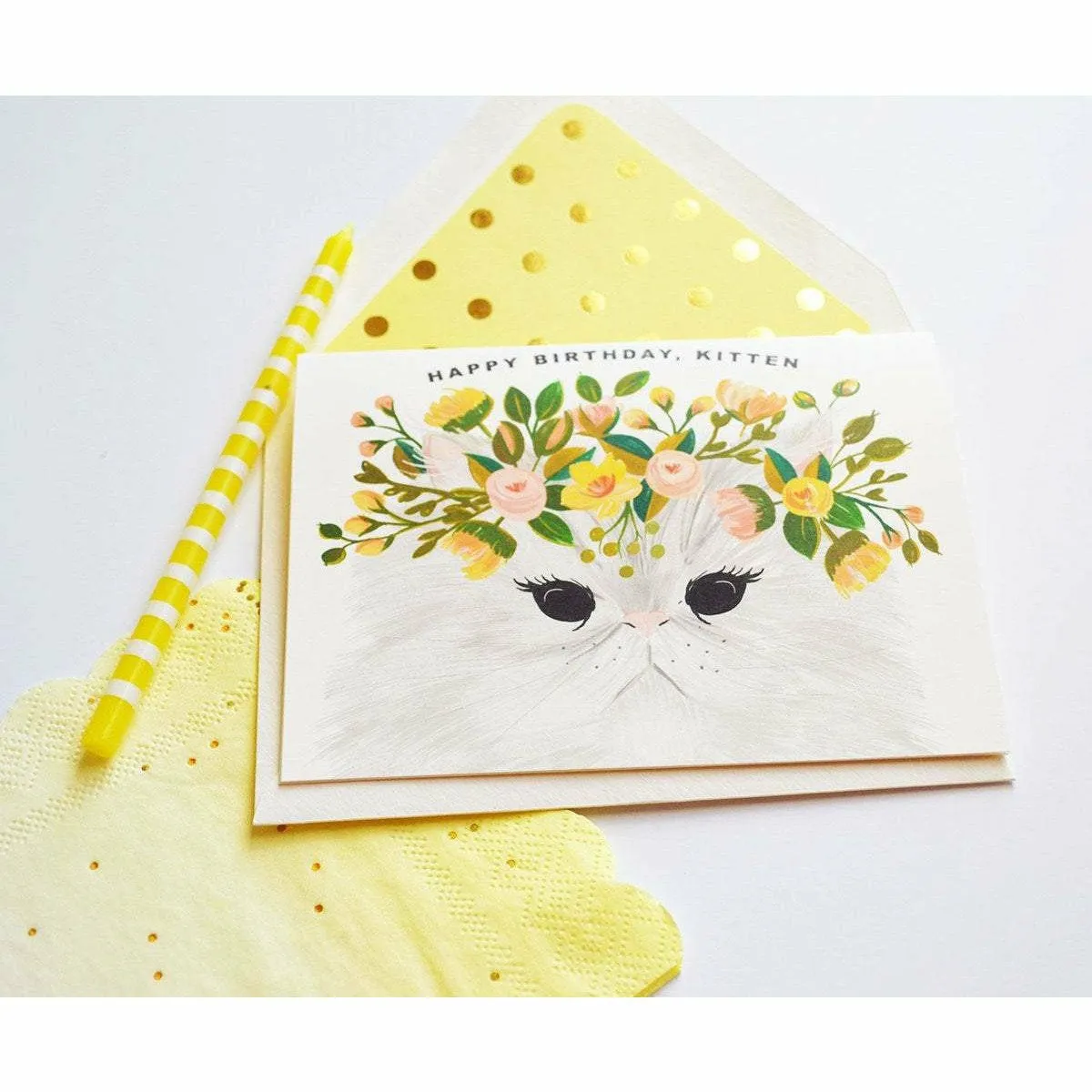 Happy Birthday, Kitten Card