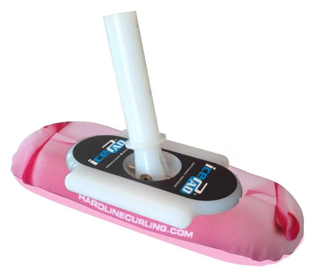 Hardline 1" IcePad2 Princess Curling Broom