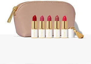 HAUS LABORATORIES by LADY GAGA: Tanti Baci Extreme Cream Mini Lipstick Set | Limited Edition CASA GAGA Holiday Collection | 5 Universal Shades, Vegan & Cruelty Free